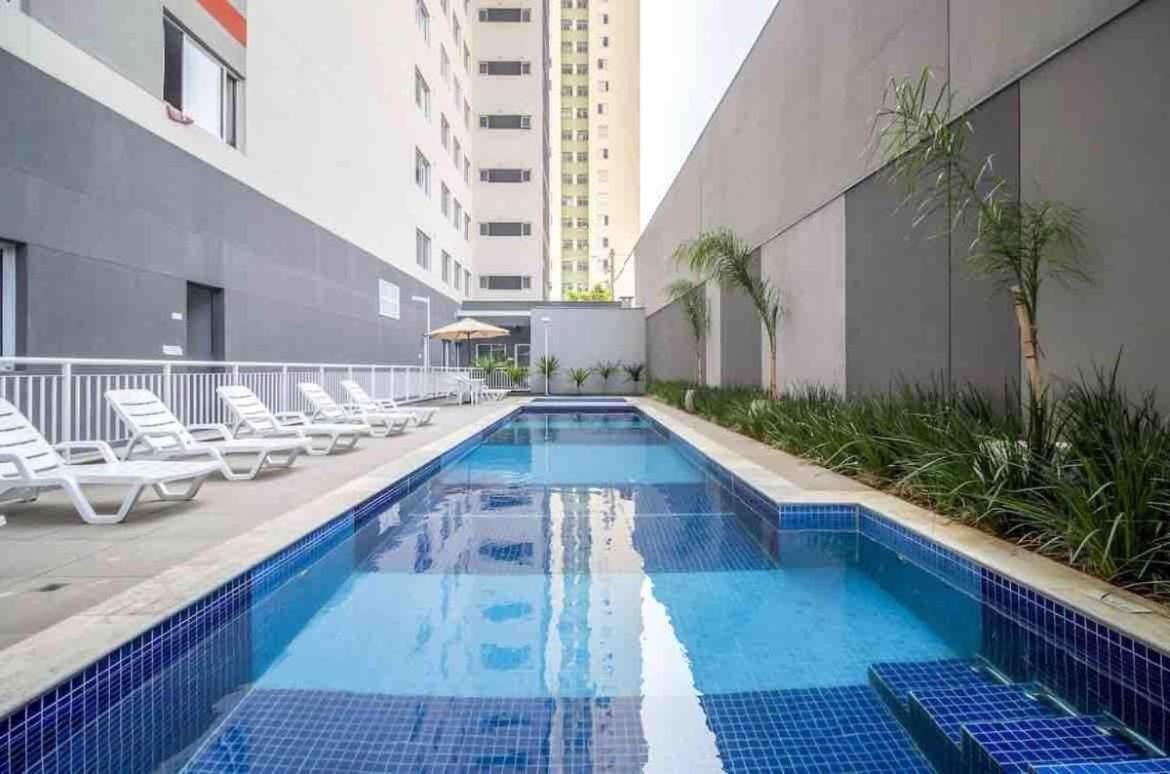 Mv22 - Apto C/ Piscina De Frente Para O Metro Bras Sao Paulo Exterior photo